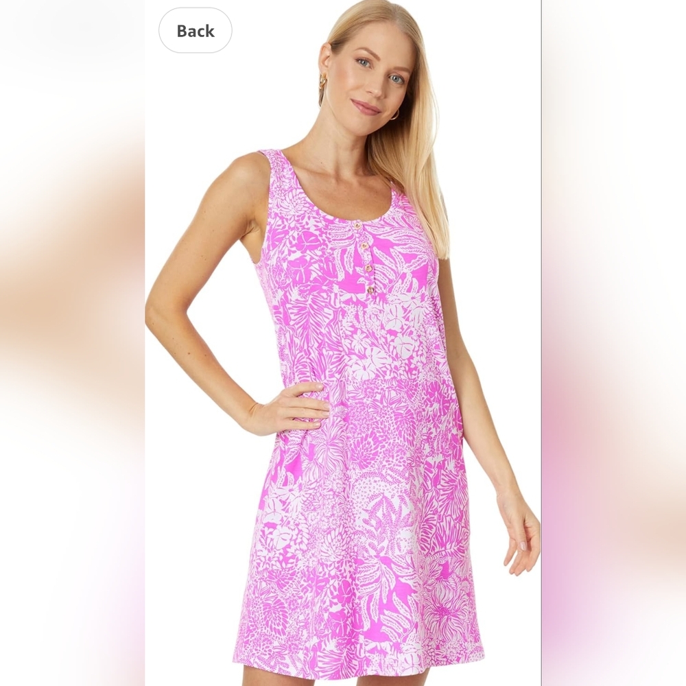 Lilly Pulitzer Lela henley tank dress